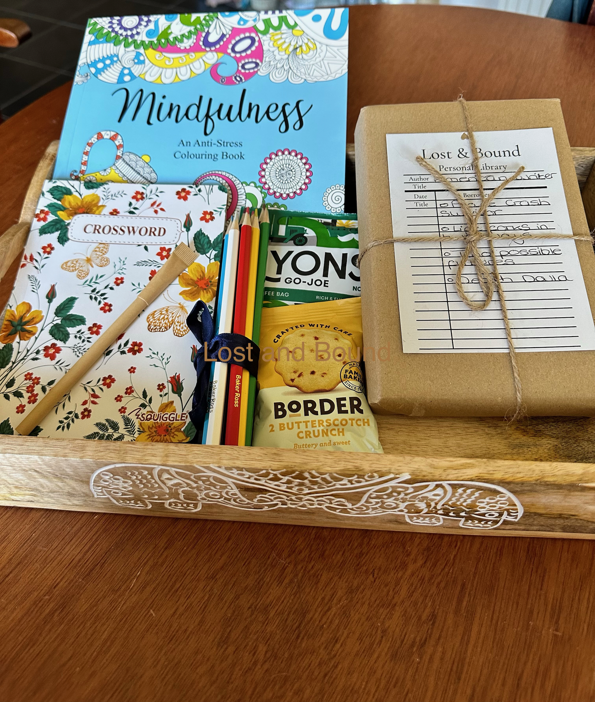 Blind date with a book relaxation box