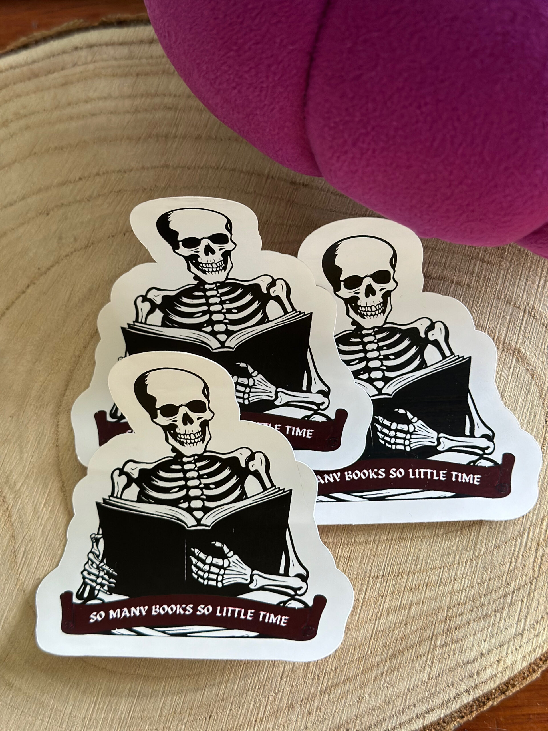 So many books so little time Book Sticker - Image 2