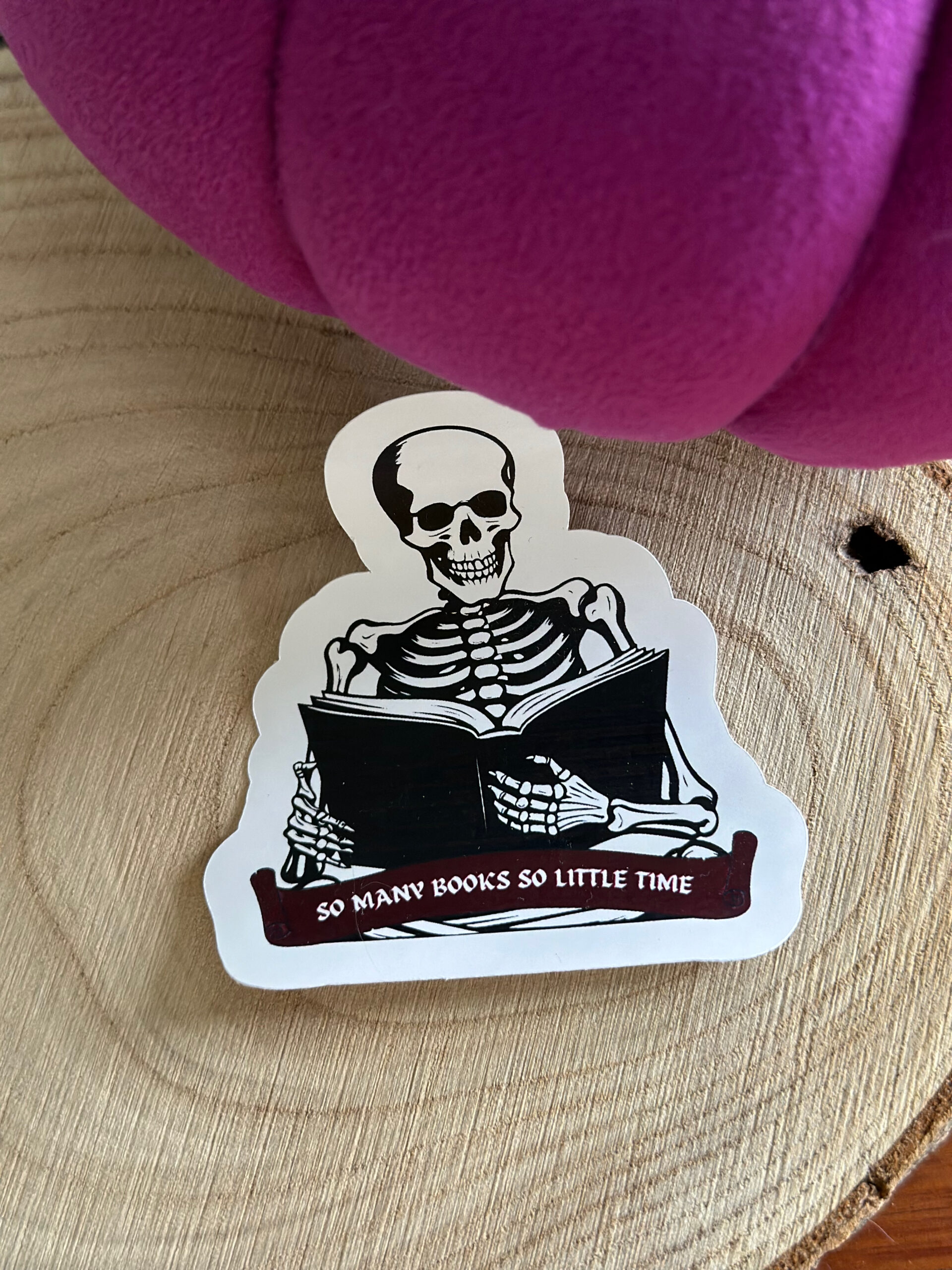 So many books so little time Book Sticker