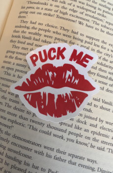 Puck Me sticker