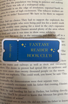 Fantasy reader book club sticker