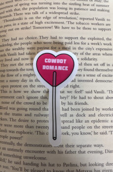 Cowboy Romance Sticker