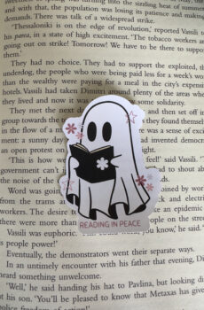 Read in Peace Sticker
