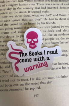 The books I read come with a warning