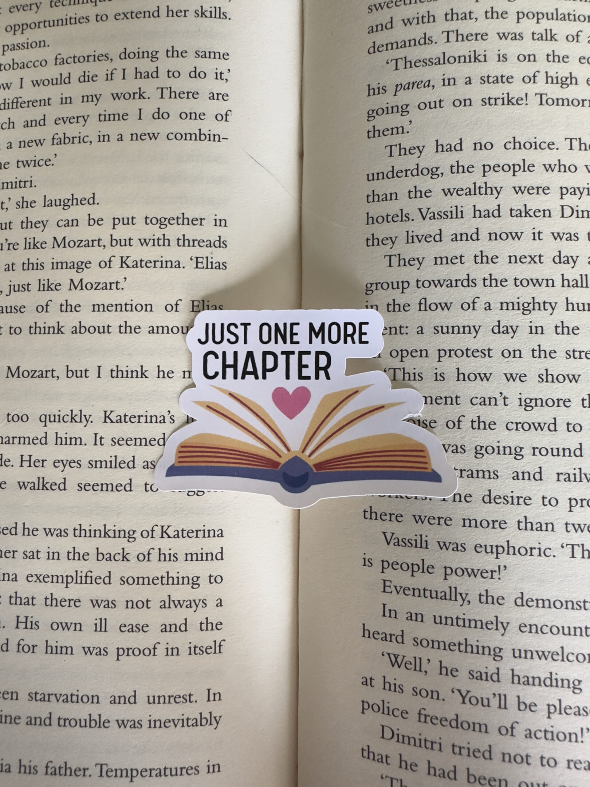 Just one more chapter sticker - Image 2