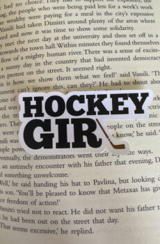 Hockey Girl Sticker