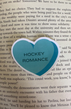 Hockey Romance Sticker