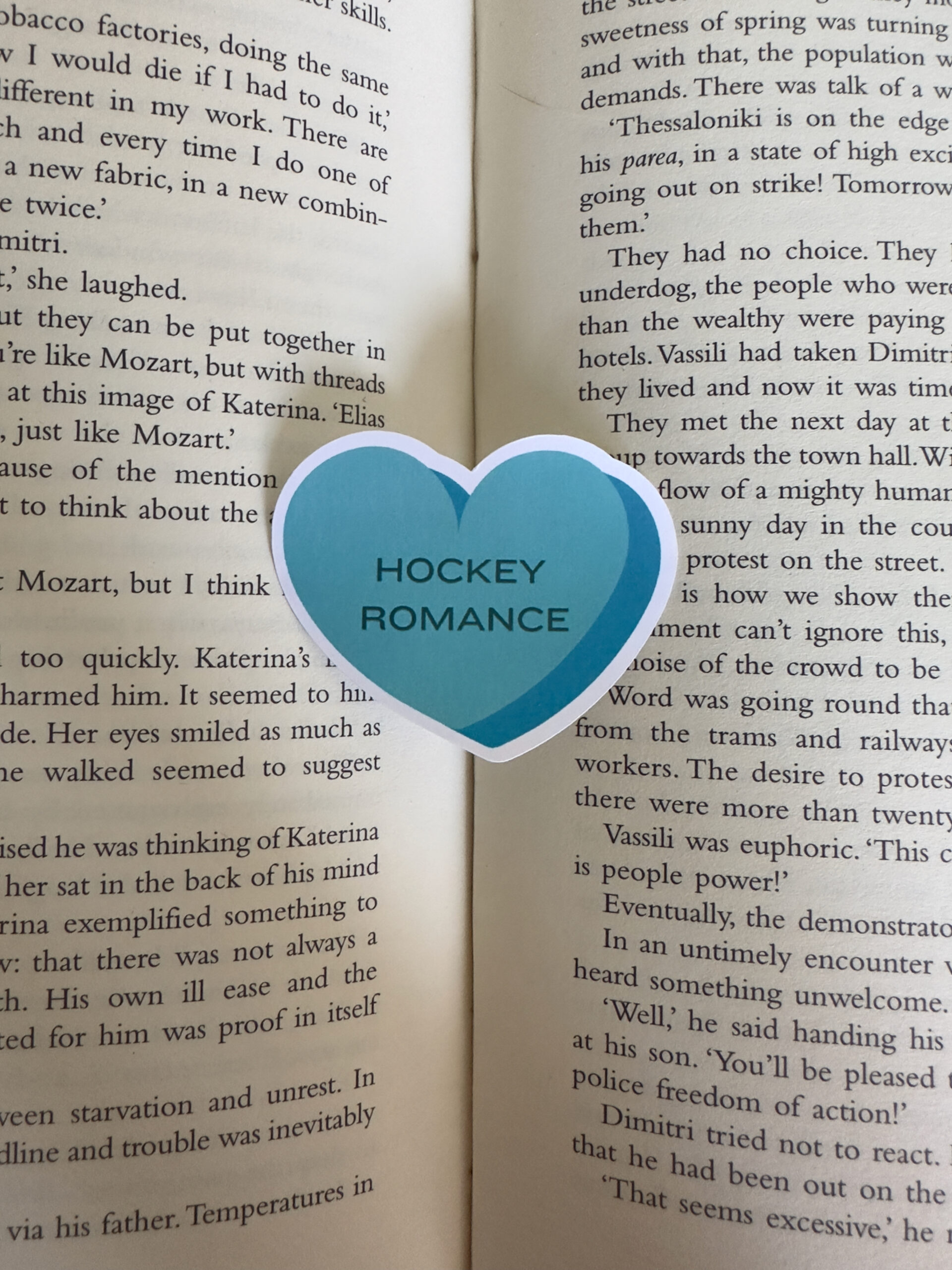 Hockey Romance Sticker - Image 2