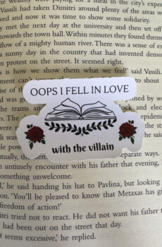 Oops I fell in love with the villain sticker