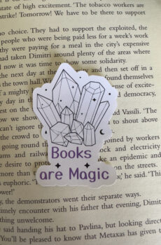 Books are magic sticker