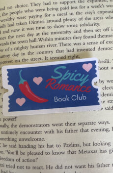 Spicy Romance Book Club sticker