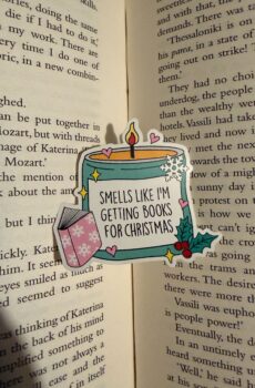 Smells Like I'm Getting Books For Christmas Sticker