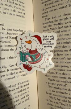 Christmas Reading Club Sticker