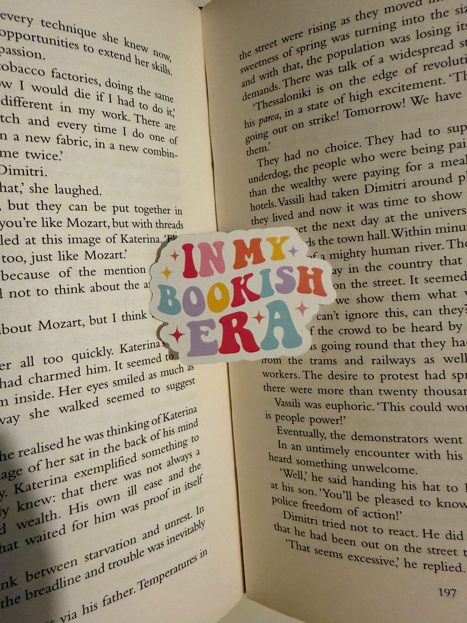 In my bookish era Sticker - Image 2