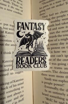 Fantasy Readers Book Club Sticker