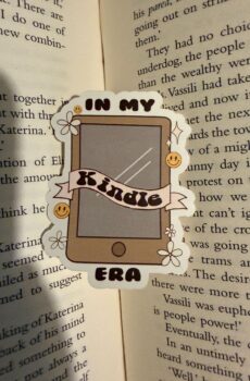 In my Kindle era Sticker