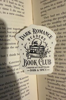 Dark Romance Readers Book Club Sticker