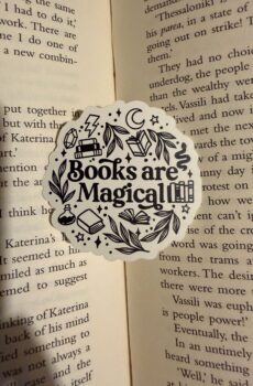 Books are magical Sticker