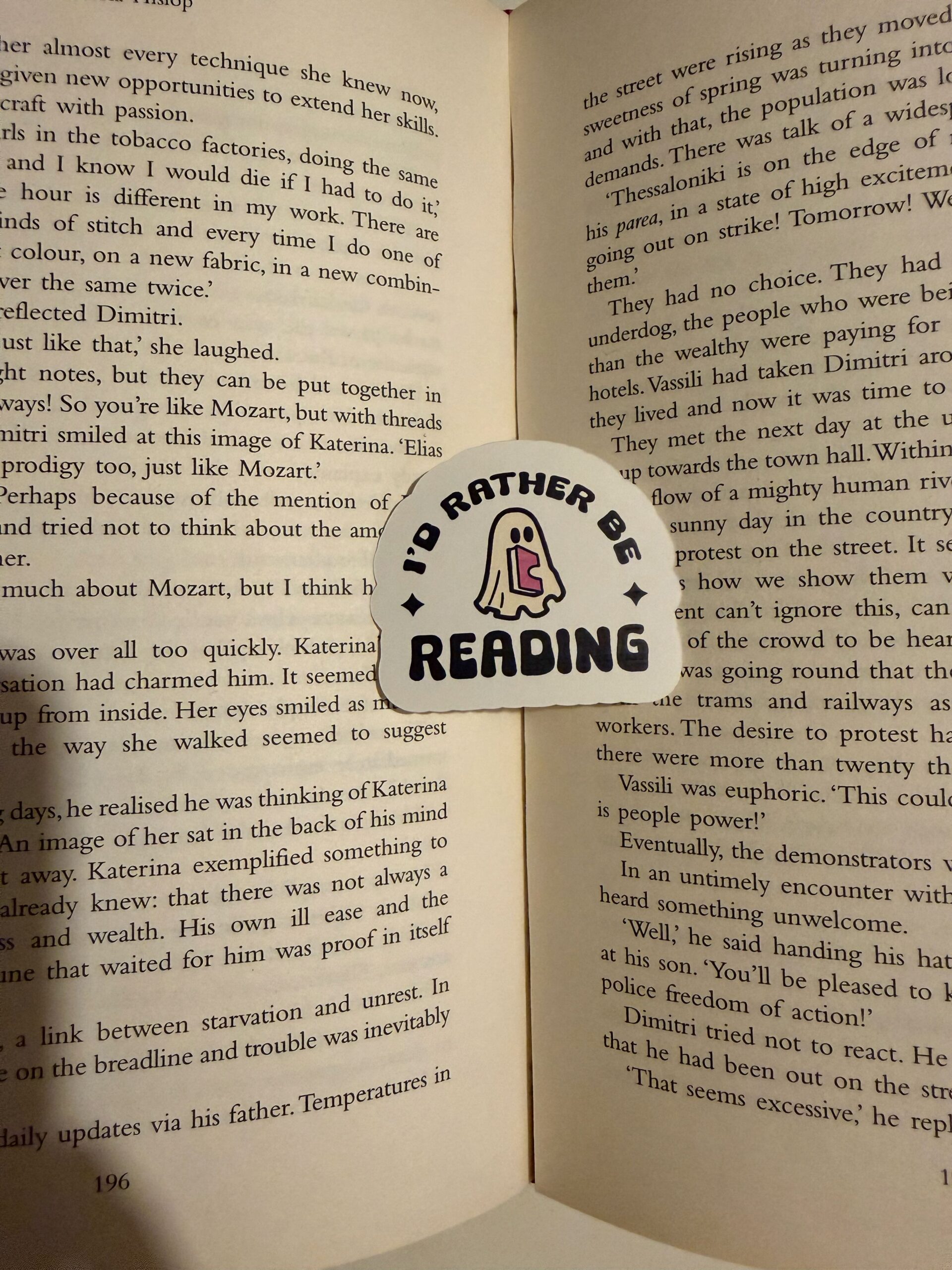 I'd rather be reading Sticker - Image 2