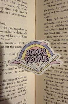 Books Over People Sticker