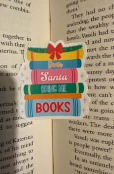 Dear Santa bring me books Sticker